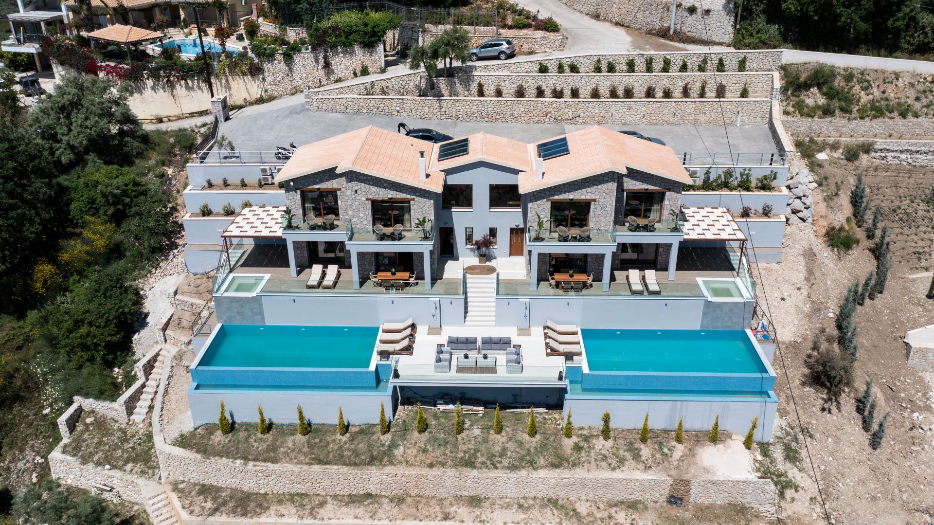 Nydri Villas עד 8 אורחים בכל וילה – תמונה 2