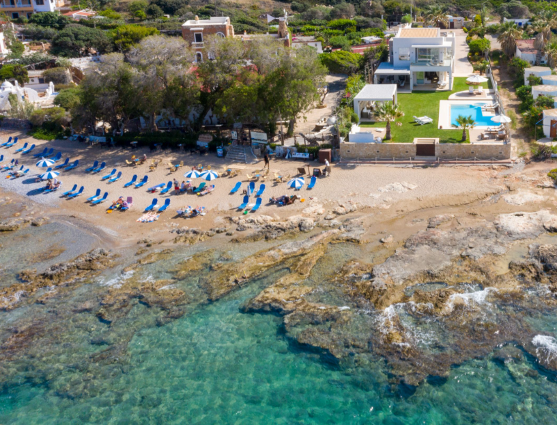 Nissos Beach Villa כרתים עד 12 אורחים – תמונה 2